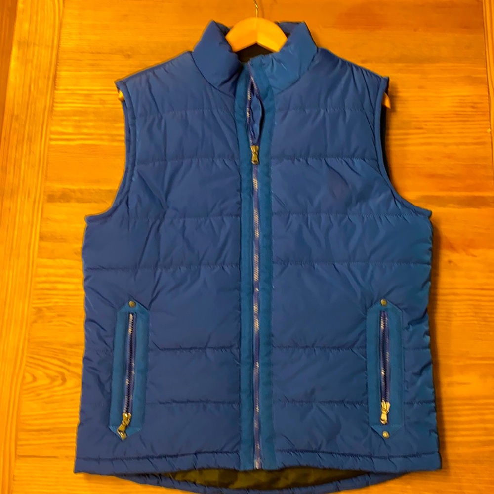 Kenneth Cole Puffer Vest Royal Blue Medium Fall